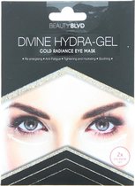 Beauty Blvd Divine Hydra-gel Gold Radiance Eye Mask 2pc