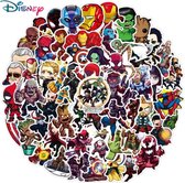 Disney Marvel en Dc Comics stickers 50 stuks/cartoon/marvel/stickers