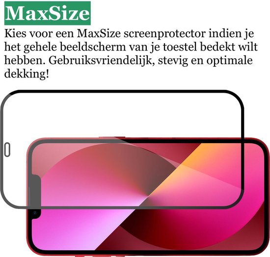 Screenprotector geschikt voor iPhone 13 Pro Max - Beschermglas Screen Protector Glas Full - 3 Stuks