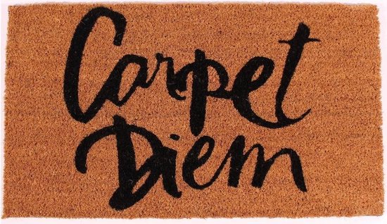 tweeling Motel Ongewijzigd Carpet Diem - Deurmat | bol.com