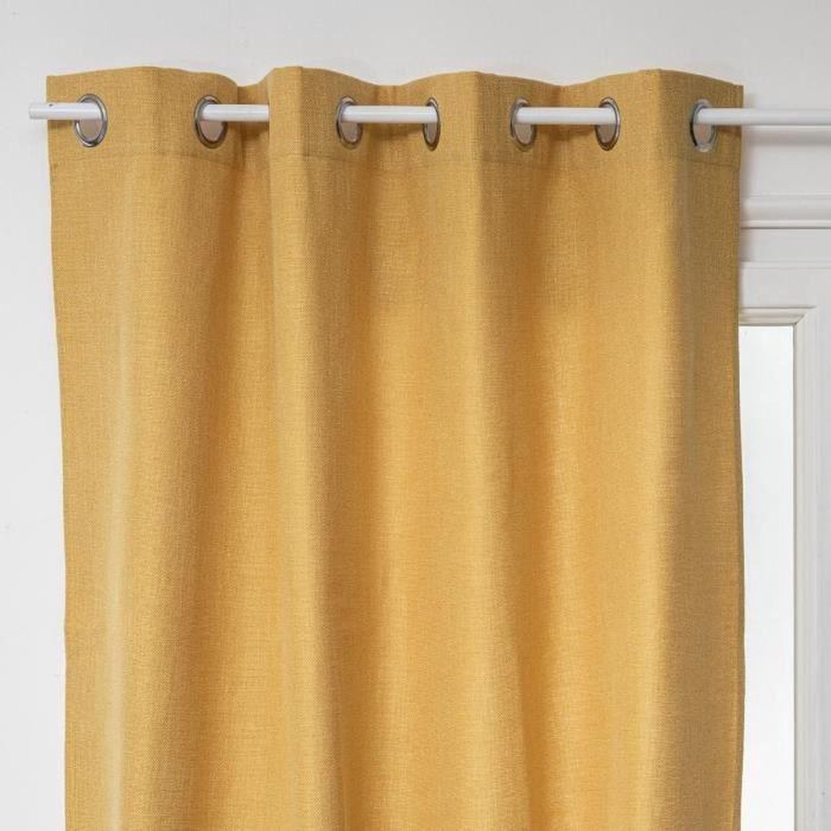 Atmosphera Créateur d'intérieur® Gordijn met oogjes CLEM Ocre