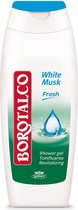 Borotalco Fresh Douchegel Unisex Lichaam Witte muskus 250 ml
