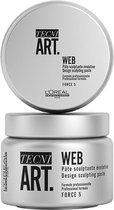 L’Oréal Professionnel Tecni.ART Web Sculpting Paste –  Vormgevende wax met een sterke hold – 200 ml