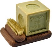Andrée Jardin - box zeep - met nagelborstel - zeephouder