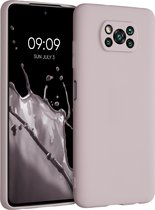 kwmobile telefoonhoesje voor Xiaomi Poco X3 NFC / Poco X3 Pro - Hoesje voor smartphone - Back cover in lila wolk