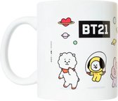 Grupo Erik Mok Bt21 Junior 300 Ml Keramiek Wit