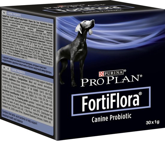 Pro Plan Veterinary Diets - FortiFlora Canine - Probiotic - 30 x 1 gram
