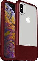 Otterbox Statement series iPhone X - Xs bordeaux rood (leder)