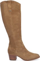 Notre-V 5011\08 Hoge laarzen - Dames - Camel - Maat 37