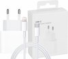 iPhone 12 oplader 20W USB-C Power oplader - Wit - Geschikt voor Apple iPhone 12 - Apple iPad - USB-C Apple Lightning |Snellader iPhone 12 / 11 / X / iPad / 12 Pro Max / iPhone 12 Pro | iPhone 12 Lader | USB-C Lader | iPhone 12