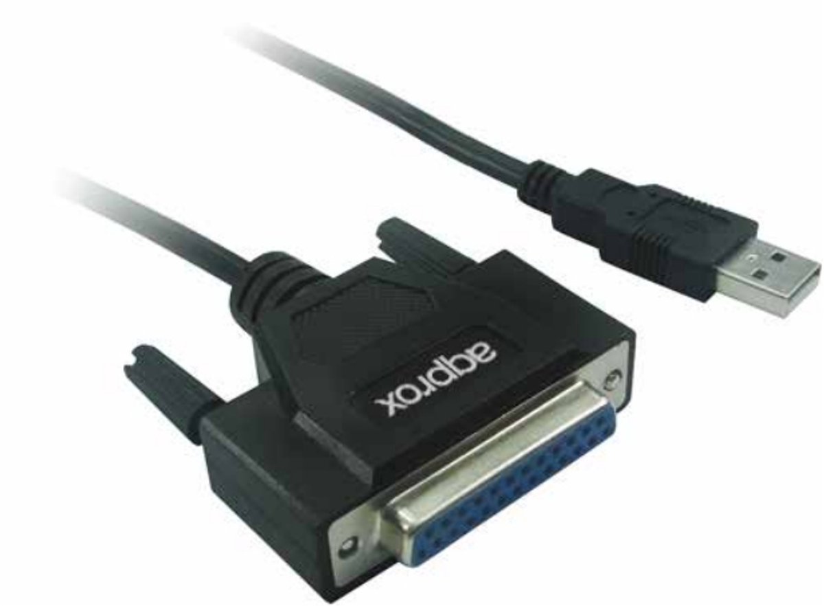 Approx appC26 parallelle kabel 1,45 m Zwart