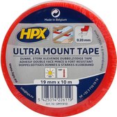 Ultra Mount bevestigingstape - transparant 19mm x 10m