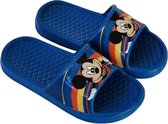 Disney Badslippers Mickey Mouse Junior Rubber Blauw Maat 24/25
