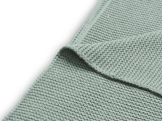 Jollein Baby Deken Ledikant 100x150cm - Basic Knit - Forest Green