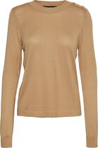 VERO MODA VMMILDA LS O-NECK JEWEL BLOUSE GA BOO Dames Trui - Maat L