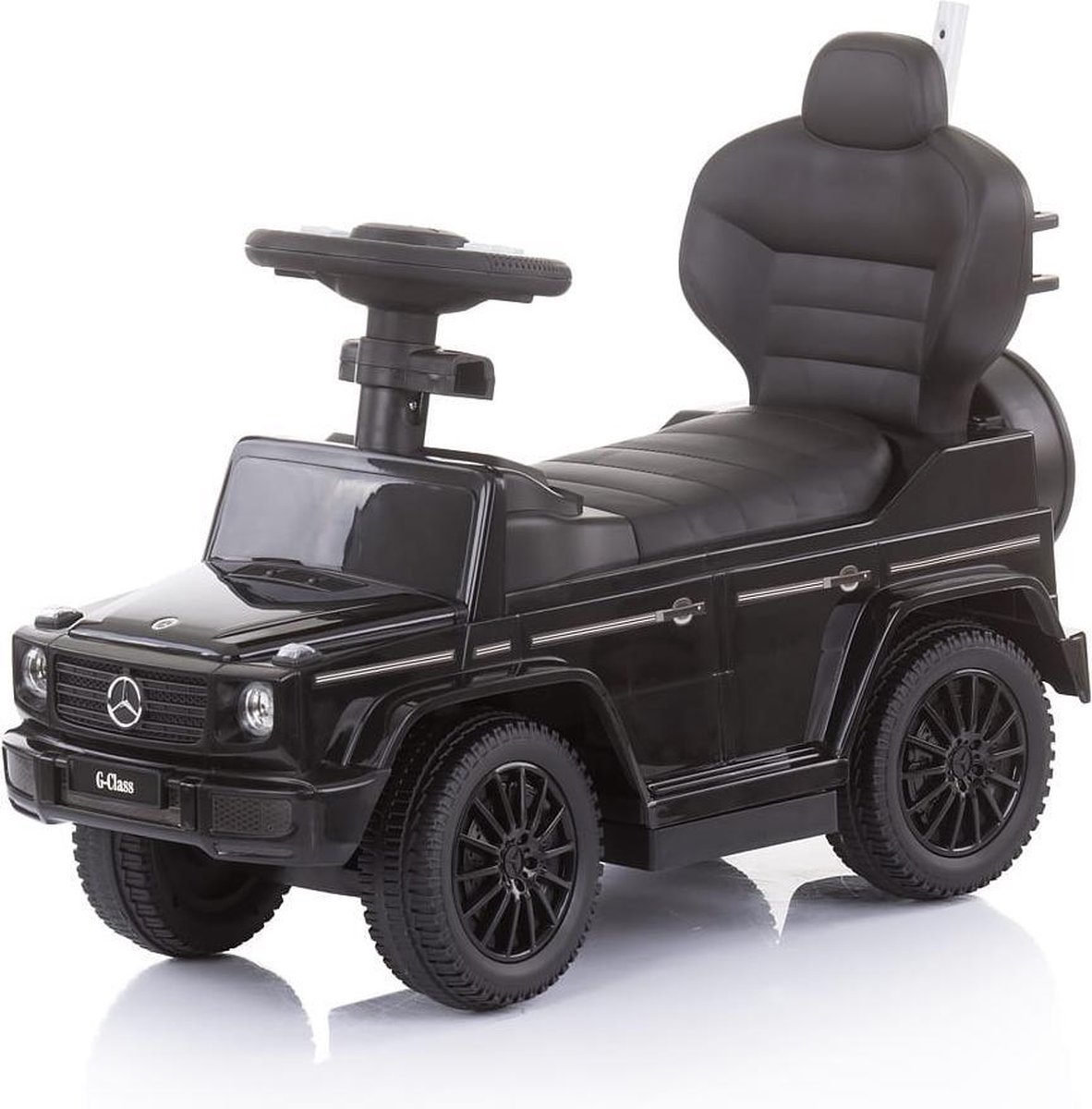 Mercedes-Benz Glijauto, glijvoertuig met opbergruimte onder de zitting Mercedes-Benz Glijauto, glijvoertuig met opbergruimte onder de zitting