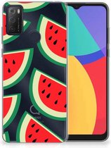 Telefoon Hoesje Alcatel 1S (2021) Hoesje Bumper Doorzichtig Watermelons