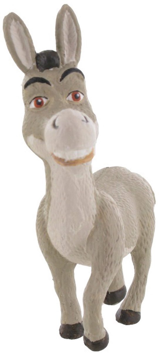 Comansi Speelfiguur Shrek: Donkey 9 Cm Grijs