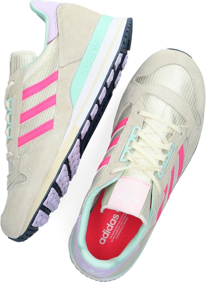 adidas zx 500 w cream white solar pink clear pink