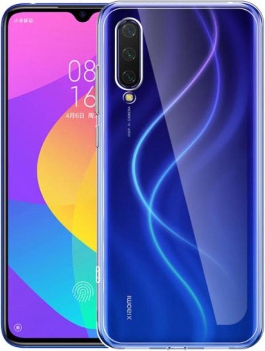 Hoesje Geschikt voor: Xiaomi Mi 9 Lite - Silicone - Transparant