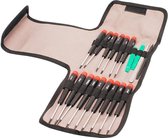 Precisiegereedschap set - 19-delig - Met etui