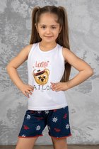 MARINE TEDDY BEAR -  MEISJES KORTE PYJAMA-SET