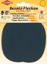 KLEIBER patch patches ovaal, 85 x 110 mm, donkerblauw