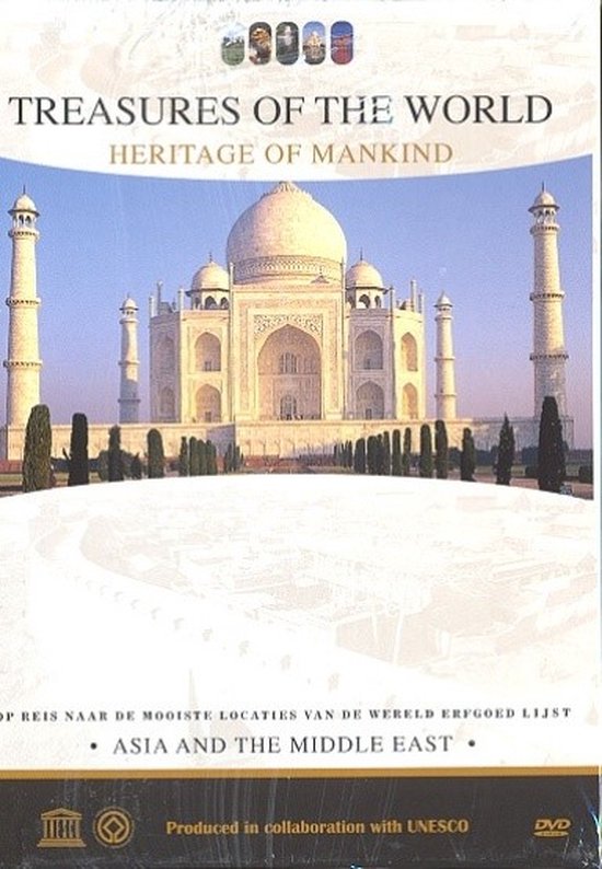 Cover van de film 'Werelderfgoedlijst Unesco’s Azië  - Treasures Of The World'