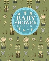 Baby Shower Gift List