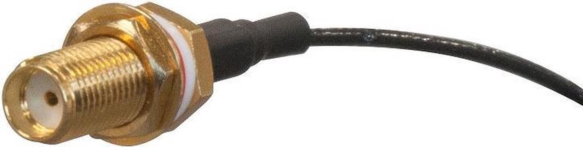 Mikrotik ACSMAUFL coax-kabel SMA Zwart