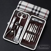 Jumada's Manicureset & Pedicureset - 12 delig - Manicure & Pedicure - Verzorgingsset Nagels