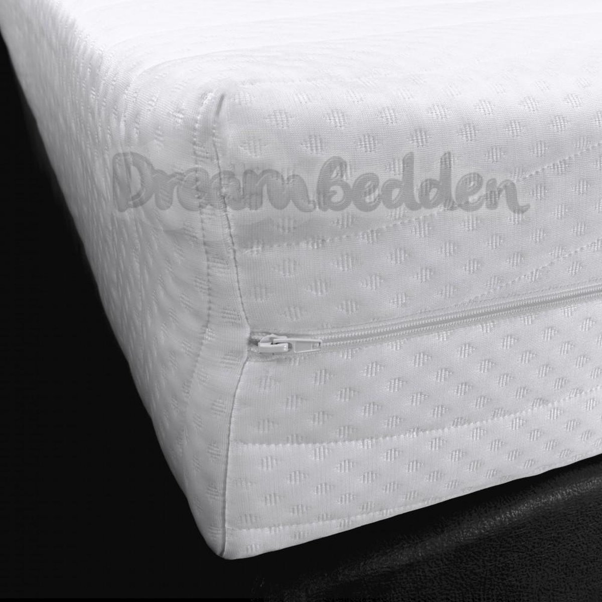 dreambedden Hotel Matras 140x200 Pocketvering Koudschuim HR45 ca. 25cm dik wit