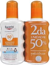 Eucerin Kids Spray Sensitive Protect SPF50 200ml (Tweede eenheid 50%)