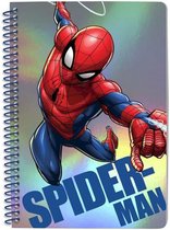 notitieboek Spider-Man jongens A5 papier rood/blauw
