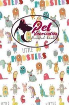 Pet Vaccination Record Book