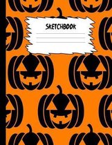 Sketchbook: Halloween Sketch Book for Kids