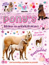 Rebo Productions Stickerboek Pony's Dierenvriendjes Papier