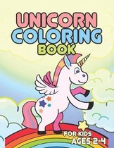 Unicorn Coloring Book for Kids Ages 2-4