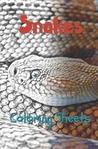 Snake Coloring Sheets