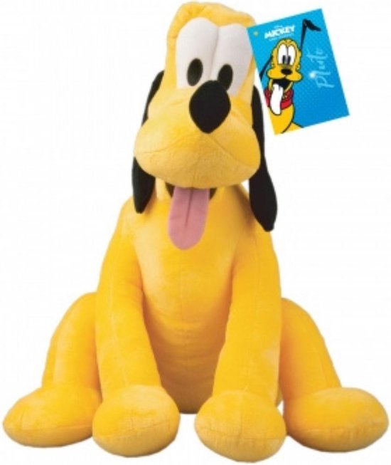 Inwoner studio optocht Disney Pluche Knuffel Pluto 50 cm + Geluid | bol.com