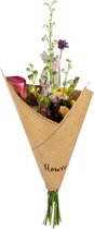 DIY-boeket - Mix van kleuren en bloemen om zelf in een vaas te presenteren - Incl. handleiding