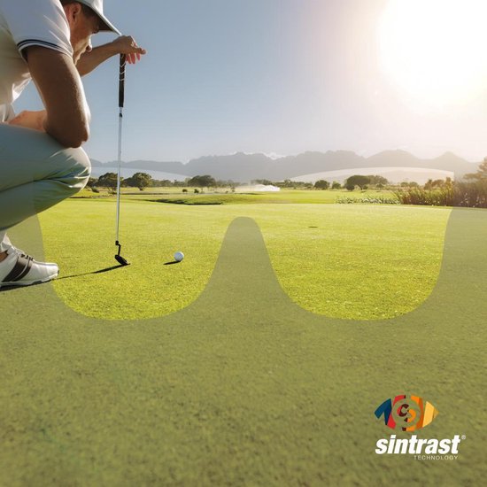 Sinner Pitch Golf Zonnebril - Mat Wit Frame - Sintrast Lens van Sinner — afbeelding 5