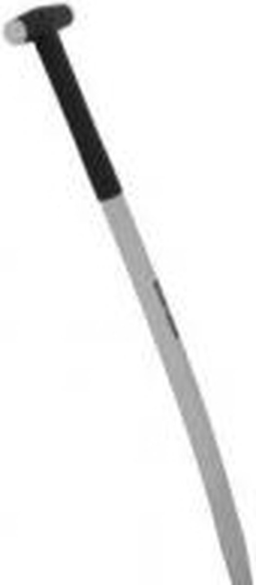 Talen Tools - Batssteel - 110 cm - Glasfiber - Grijs van Talen Tools — afbeelding 4