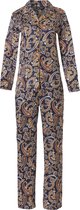 Pastunette Deluxe Oriental doorknoop Vrouwen Pyjamaset - Yellow - Maat 40