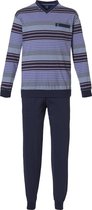 Robson M PY without button Mannen Pyjamaset - Donkerblauw - Maat 48