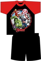 Avengers shortama - maat 128 - Marvel Avenger pyjama - 100% katoen