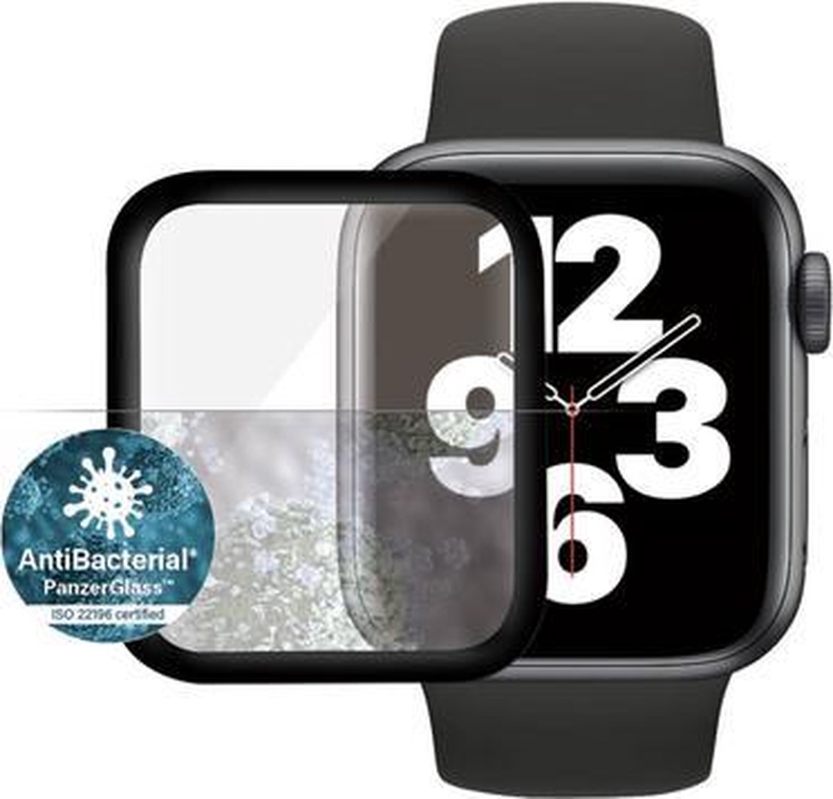 PanzerGlass™ Full Body Apple watch 4/5/6/SE 40mm - Black