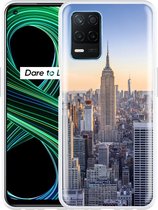 Realme 8 5G Hoesje Skyline NY - Designed by Cazy