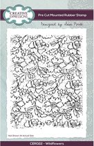 Creative Expressions Cling stamp - VeldBloemen - A6