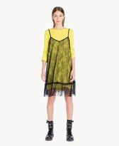 Twinset • zwarte kanten slip jurk • maat 36 (IT42)